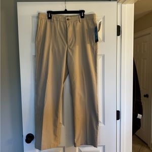 Callaway Tan Chinos Classic Fit Cotton Blend